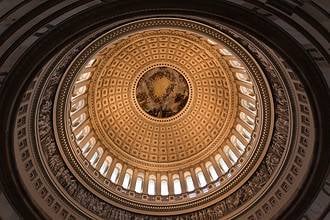 Romanians And Greek Gods Of Universe: The dome inside of US Capitol in Washington DC