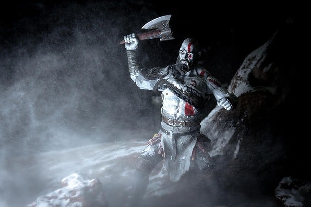 Kratos in God of War